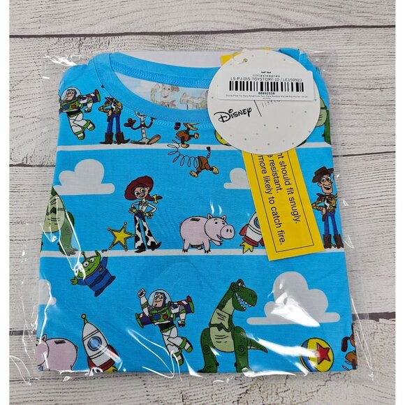 NIB Little Sleepies Disney Pixar Toy Story Adventures Two Piece PJ Set Size 18-2 - Picture 1 of 3